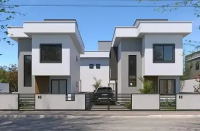 Excelentes casas duplex com 2 suítes, no bairro Bela Vista - Palhoça, SC