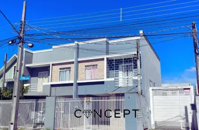 Seu novo lar espera por você! sobrado com 3 dormitórios e área de churrasqueira completa