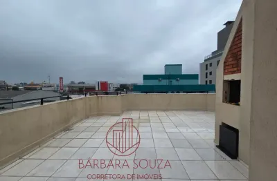 Cobert. 1 dorm./ terraço c/chur./ vaga coberta - canasvieiras- florianópolis -sc