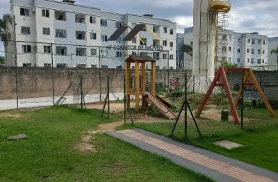 Apartamento 2 quartos c/ vaga estac. - fundos - biguaçu