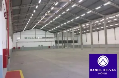 Galpão com 2800 m² de a/c para locação na aldeinha, alphaville