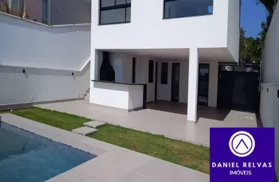 Casa nova, 350 m² a/c, à venda no genesis 1, alphaville