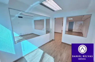 Sala comercial com divisórias para locação ou venda em alphaville