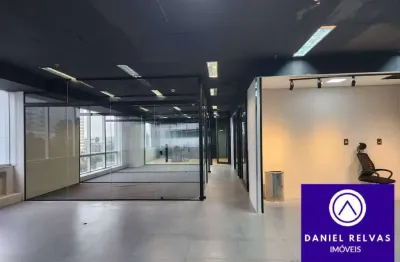 Meio andar corporativo, mobiliado para locação no west towers, alphaville