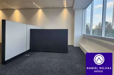 Sala comercial com 108 m² para locação no west towers, alphaville