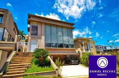 Casa moderna, alto padrão, para venda no residencial burle max, alphaville