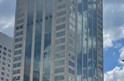 Sala comercial  mobiliada m² para locação no edifício nwt, alphaville