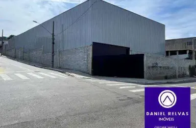 Galpão com 1.250 m² a/c para locação no jardim belval, barueri