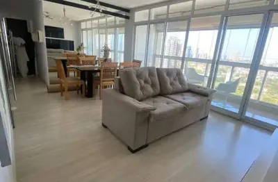 Apartamento mobiliado  à  venda  ou locação no alpha garden ,alphaville