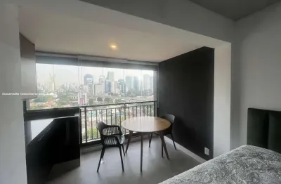 Studio para locação em são paulo, itaim bibi, 1 dormitório, 1 suíte, 1 banheiro