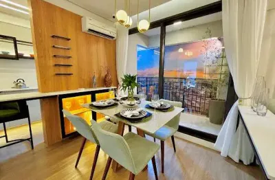 Apartamento para venda em canoas, centro, 2 dormitórios, 1 suíte, 2 banheiros, 1 vaga