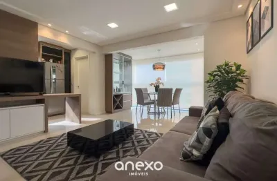 Apartamento a venda mobiliado em blumenau com 2 dormitórios sendo uma suíte com 2 vagas.