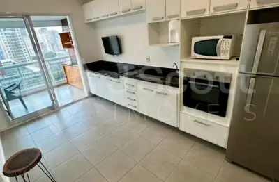 Lindo apartamento mobiliado p/ locação, com uma vista espetacular, pronto pra morar na vila olímpia