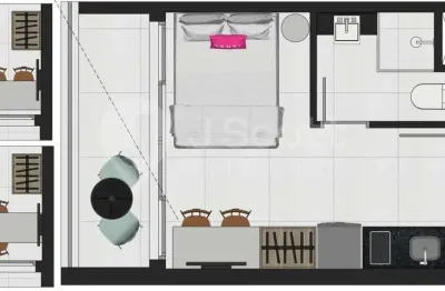 Apartamento com 1 quarto à venda na Avenida Santo Amaro, 5176, Santo Amaro, São Paulo