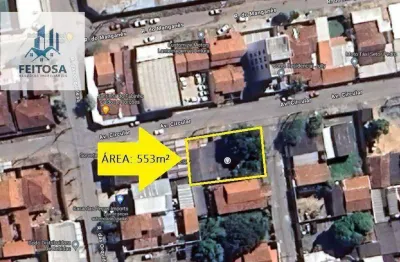 Área à venda, 553 m² por r$ 500.000,00 - parque oeste industrial - goiânia/go
