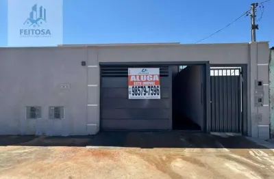 Casa 2/4 com suíte, nova ,área const.120 m² por r$ 2.335/mês - jardim europa - goiânia/go