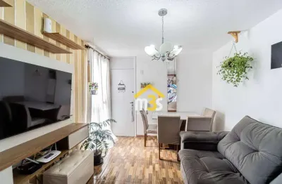 Apartamento com 2 dormitórios à venda, 43 m²  por 215.000,00- recanto vista alegre - cotia/sp