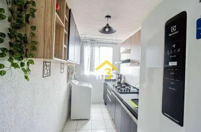Apartamento com 2 dormitórios à venda, 43 m²  por 215.000,00- recanto vista alegre - cotia/sp