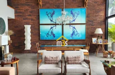 Casa de esquina com 525m², 4 quartos, 3 suítes, 6 vagas no tamboré 10 a venda por 4.995.000,00