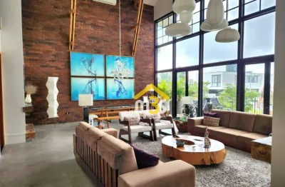 Casa de esquina com 525m², 4 quartos, 3 suítes, 6 vagas no tamboré 10 a venda por 4.995.000,00