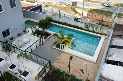 Apartamento novo, lançamento, 2 quartos, 1 vaga com 42m² a venda por 300.000,00