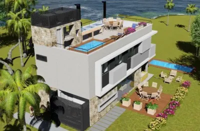 Venda de casa duplex 420m², 4/4 cond. enseada de búzios – nísia floresta/rn