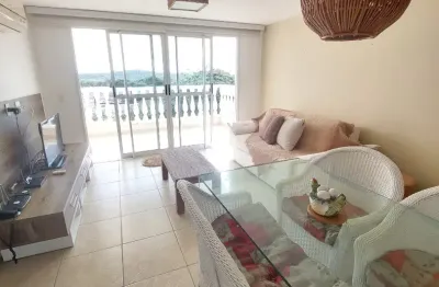 Locação temporada apartamento com uma suíte, 61 m², porto brasil colônia - pirangi