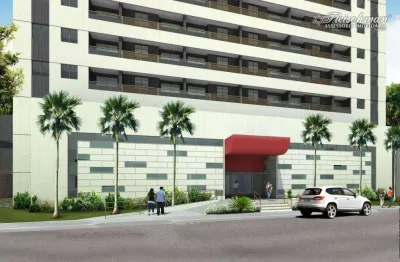 Apartamento com 1 dormitório à venda, 32 m² por r$ 343.000,00 - soledade - recife/pe