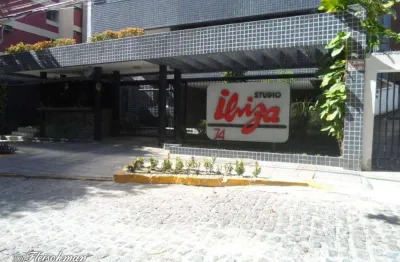 Apartamento com 1 dormitório à venda, 57 m² por r$ 400.000,00 - boa viagem - recife/pe