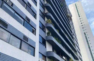 Apartamento com 4 dormitórios à venda, 186 m² por r$ 1.150.000,00 - casa amarela - recife/pe