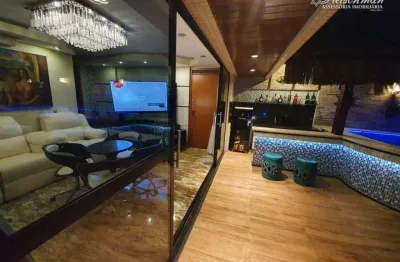 Apartamento duplex com 5 dormitórios à venda, 312 m² por r$ 2.500.000,00 - tambaú - joão pessoa/pb