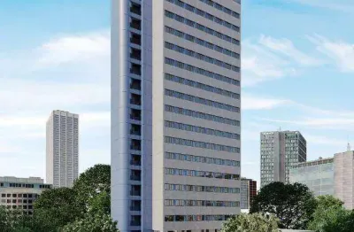 Apartamento com 1 dormitório à venda, 33 m² por r$ 285.000,00 - casa amarela - recife/pe