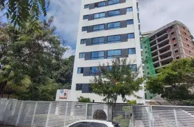 Flat com 1 dormitório para alugar, 36 m² por r$ 2.500,00/mês - casa forte - recife/pe