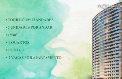 Apartamento com 4 dormitórios à venda, 135 m² por r$ 1.301.000,00 - rosarinho - recife/pe