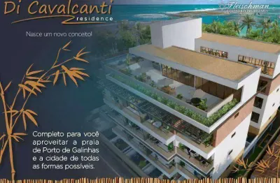 Apartamento com 1 dormitório à venda, 39 m² por r$ 654.196,67 - porto de galinhas - ipojuca/pe