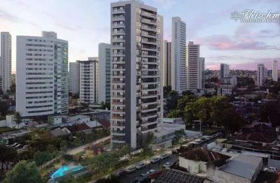 Apartamento com 3 dormitórios à venda, 145 m² por r$ 1.865.000,00 - parnamirim - recife/pe