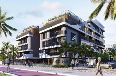 Apartamento com 1 dormitório à venda, 21 m² por r$ 600.000 - intermares - cabedelo/pb