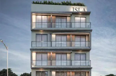 Flat com 1 dormitório à venda, 25 m² por r$ 245.000 - intermares - cabedelo/pb
