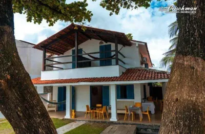 Pousada com 7 dormitórios à venda, 455 m² por r$ 5.500.000 - maracaípe - ipojuca/pe