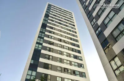 Apartamento com 2 dormitórios para alugar, 44 m² por r$ 4.600/mês - parnamirim - recife/pe