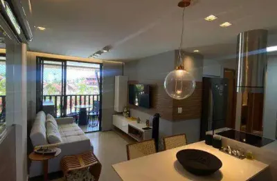 Apartamento com 2 dormitórios à venda, 62 m² por r$ 1.200.000 - porto de galinhas - ipojuca/pe