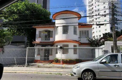 Casa com 4 dormitórios para alugar, 400 m² por r$ 13.616,67/mês - torre - recife/pe