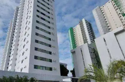Apartamento com 2 dormitórios para alugar, 48 m² por r$ 3.300,00/mês - torre - recife/pe