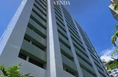 Apartamento MOBILIADO com 1 dormitório, 36 m² - venda por R$ 400.000 ou aluguel por R$ 4.000/mês - Aflitos - Recife/Pernambuco