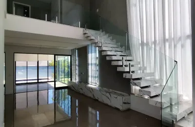 Maravilhoso sobrado novo de esquina no  condomínio fechado golden park