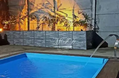 Chácara com 3 dormitórios à venda, 1000 m² por r$ 430.000,00 - borda da mata - caçapava/sp