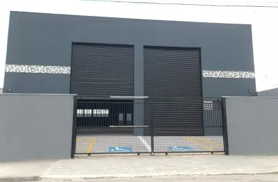 Galpão novo na avenida principal do parque dos sinos - jacareí