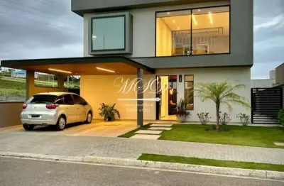 Sobrado exclusivo condomínio reserva rudá  arquitetura sofisticada e alto padrão