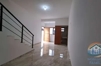 Excelente oportunidade de sobrado novo no bairro balneário dos golfinhos em caraguatatuba!