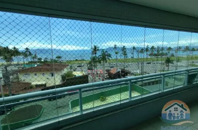 Excelente apartamento três suítes frente mar no centro de caraguatatuba!